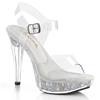 Fabulicious - COCKTAIL508RSI Sandale à bride à la cheville - Transparent Product image